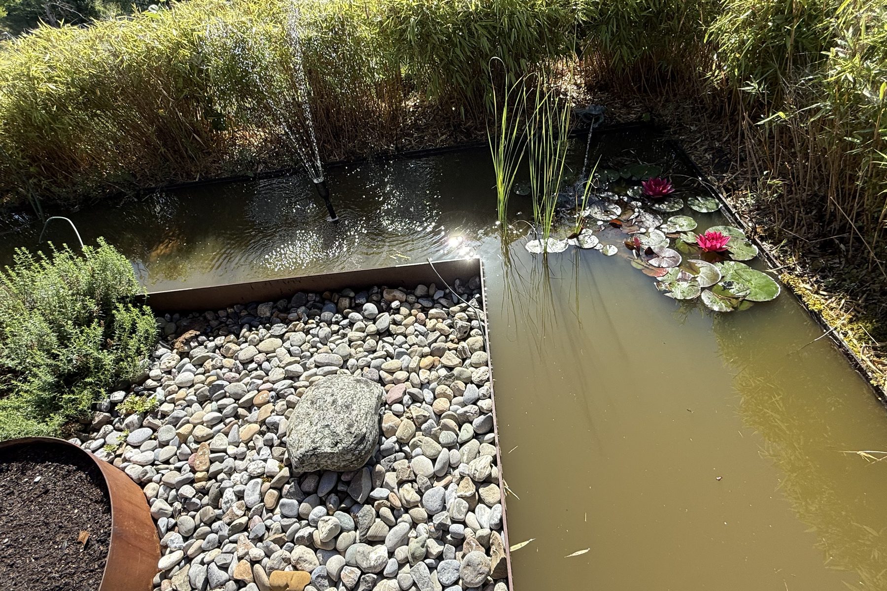 Wasser lässt sich überall einbauen